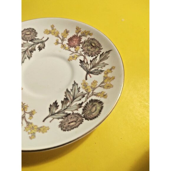 WEDGWOOD TEA CUP AND SAUCER - "LICHFIELD" - BONE CHINA - ENGLAND - Picture 8 of 11